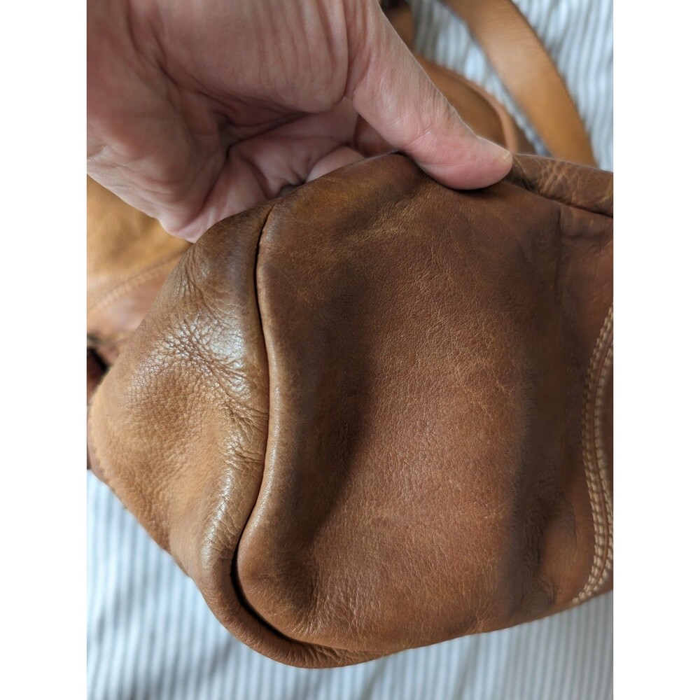 Trades Of Hope Journey Backpack Brown Leather Fair Trade Ethically Made - Picture 14 of 16
